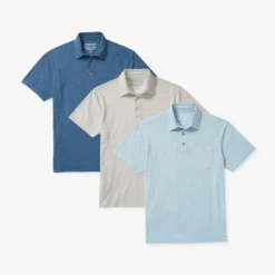 The Atlantic Polo (3-Pack)