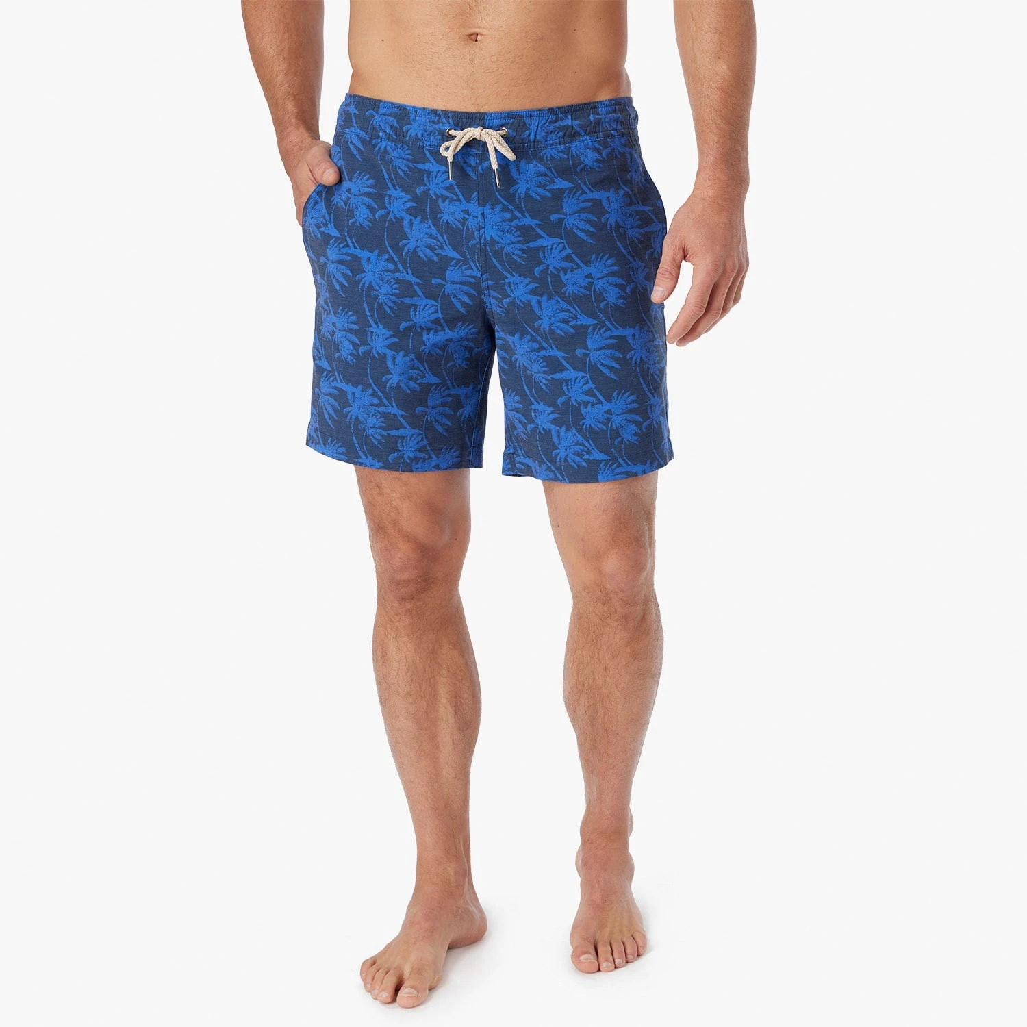 The Bayberry Trunk | Navy Windy Palms - Image 2