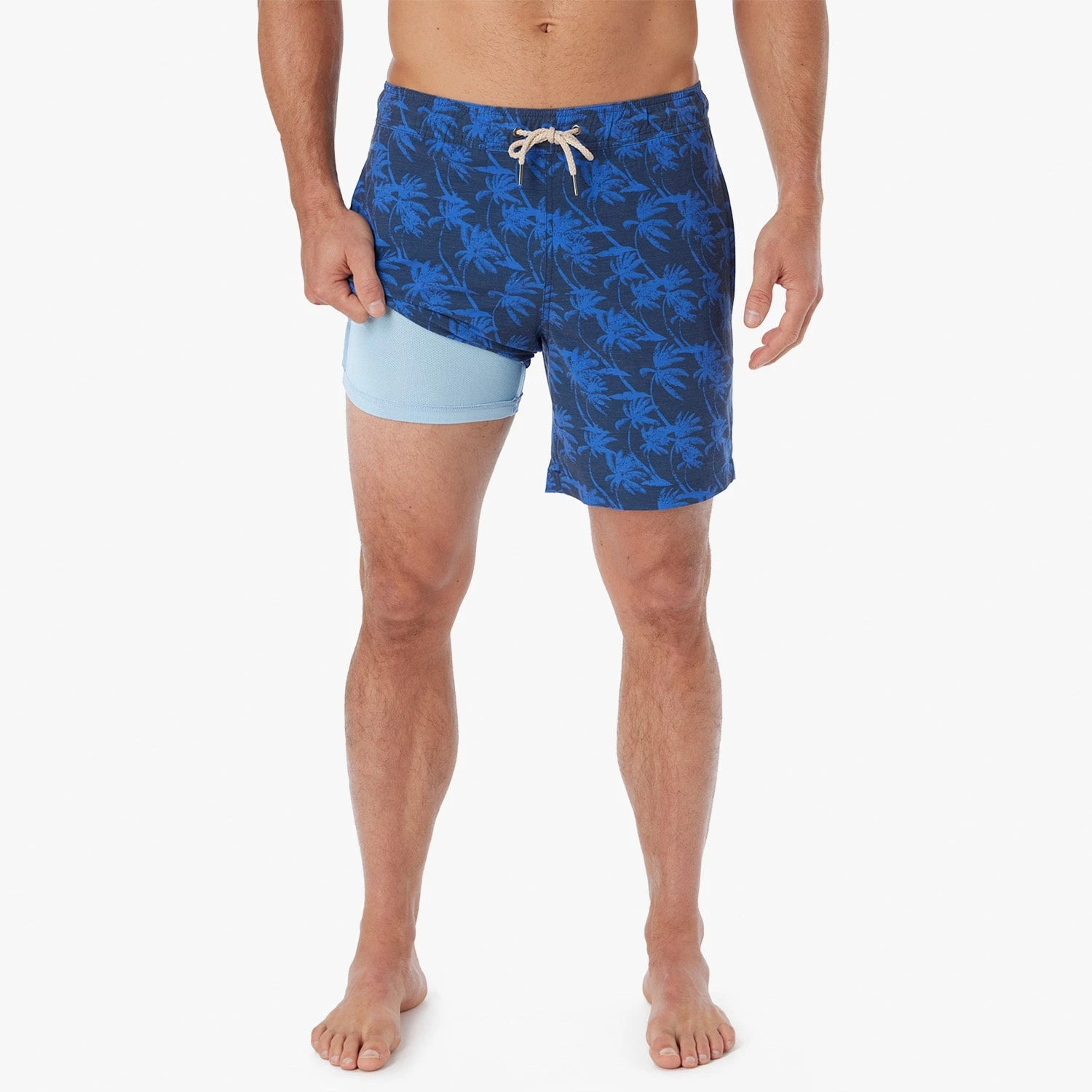 The Bayberry Trunk | Navy Windy Palms - Image 3
