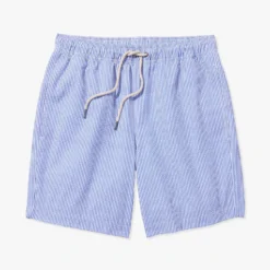 The Bayberry Trunk | Light Blue Seersucker