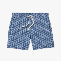 The Bungalow Trunk | Navy Windy Flags