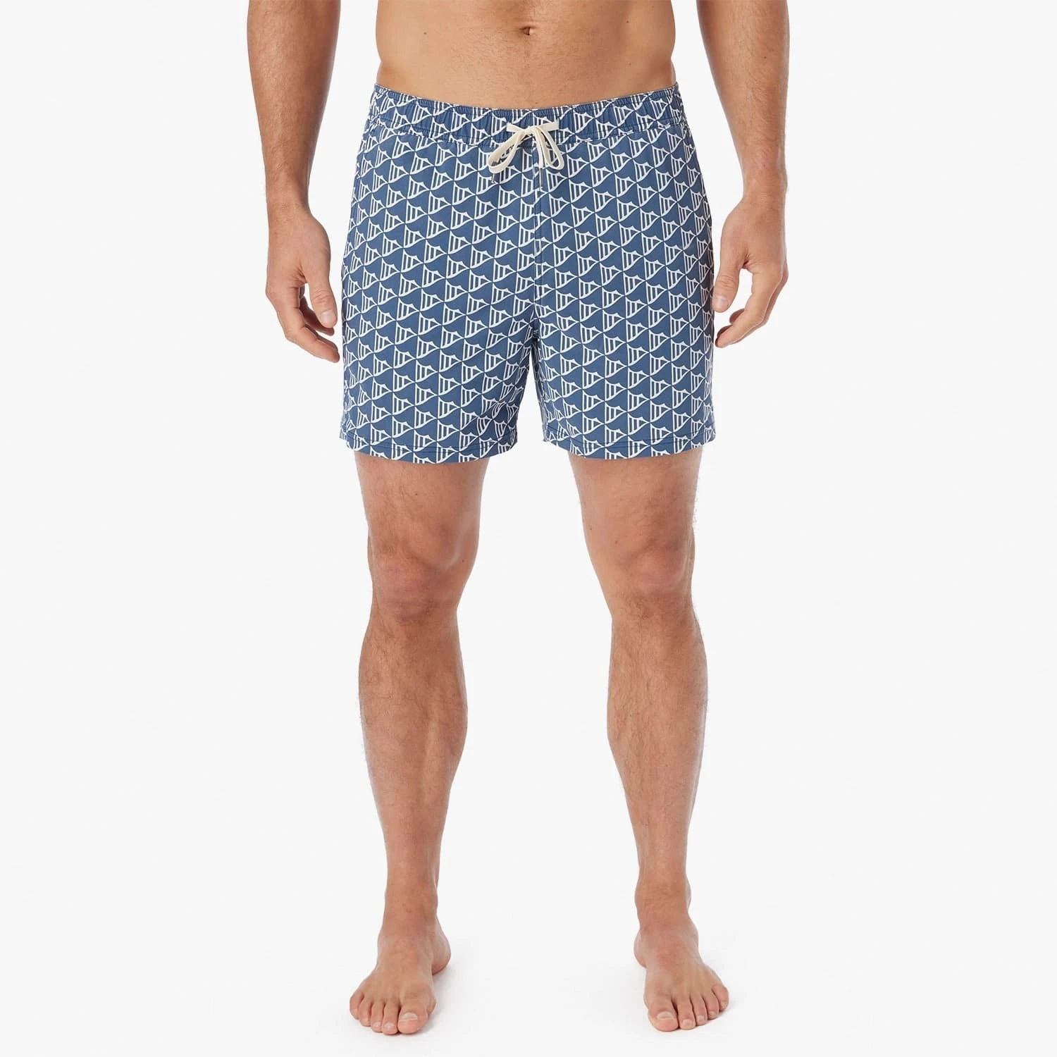 The Bungalow Trunk | Navy Windy Flags - Image 6