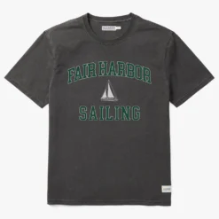The Saltaire Graphic Tee | Black Sailing Club