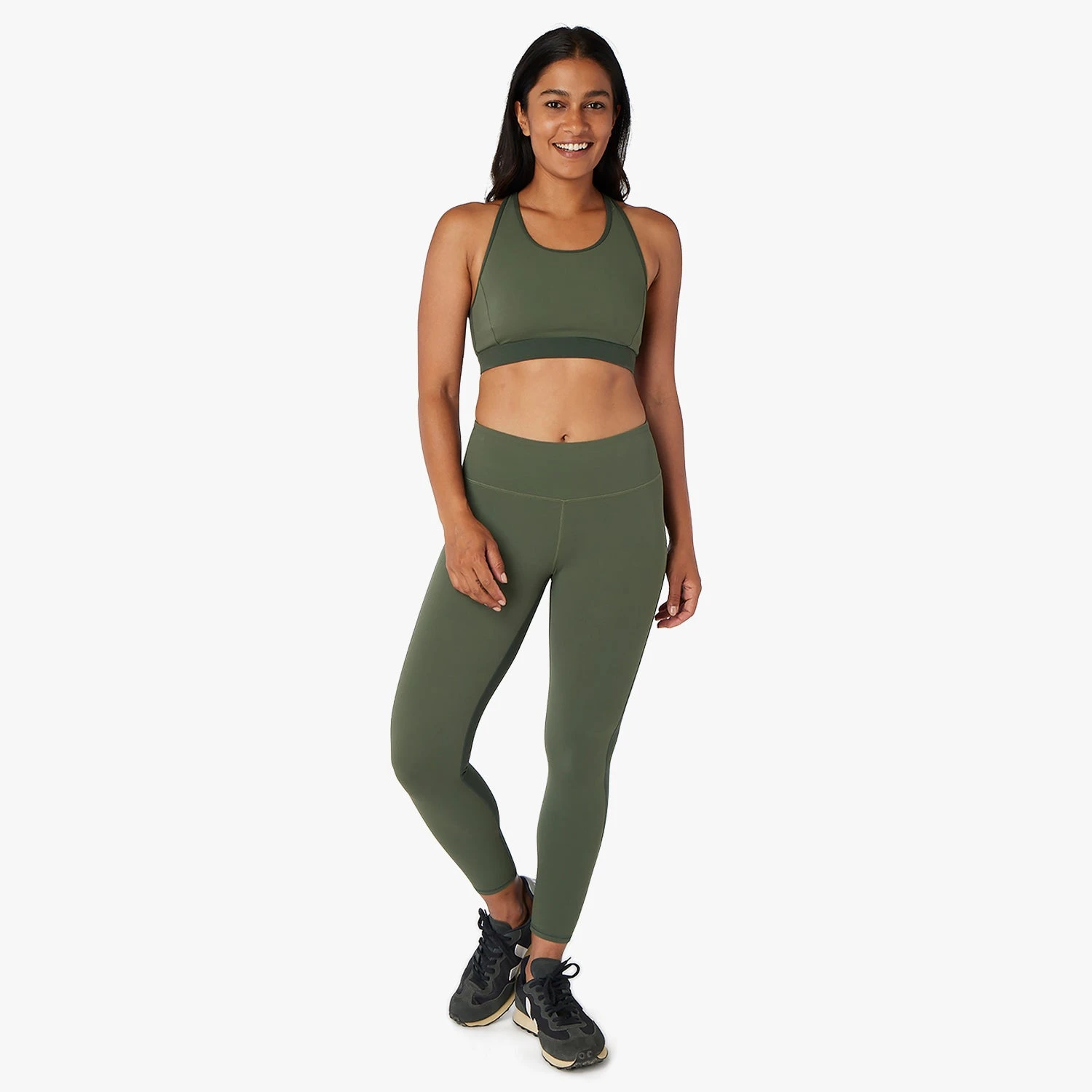 The Bayview Legging | Thyme Colorblock - Image 3