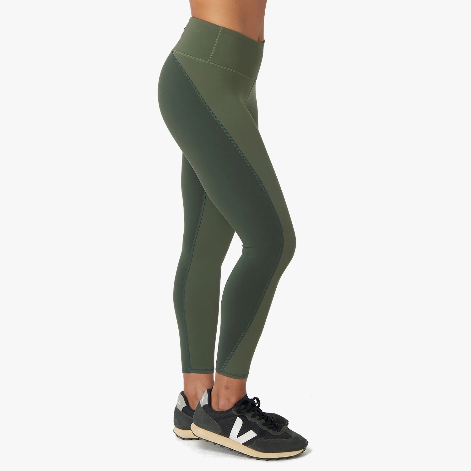 The Bayview Legging | Thyme Colorblock - Image 5