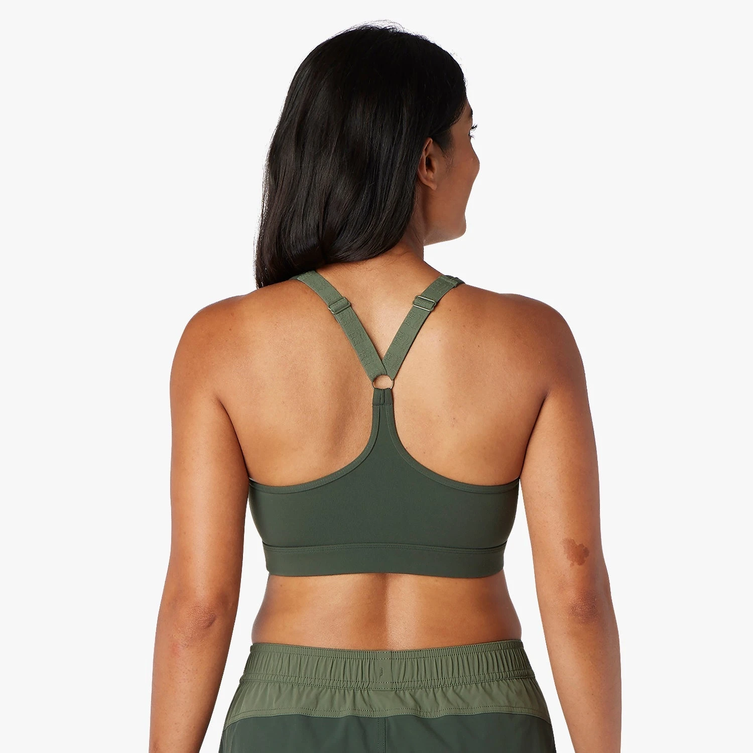 The Corliss Sports Bra | Thyme Colorblock - Image 6