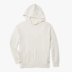 The Vintage-Wash Saltaire Hoodie | Ivory