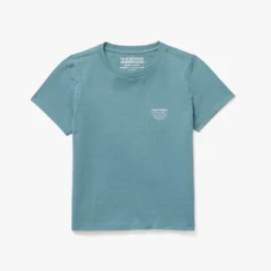 Kids Kismet Printed Tee | Green Seas The Day