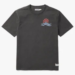 The Saltaire Graphic Tee | Black Ocean Rays
