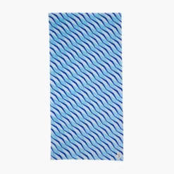 The FH Organic Beach Towel | Blue Seabay