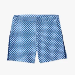 The Sextant Trunk | Sky Blue Retro Flower